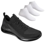 Kit Tênis Skechers Skech-Air Element 2.0 Masculino + 3 Pares de Meias