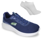 Kit Tênis Skechers Skech-Lite Pro Ledger Masculino + Par de Meia