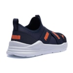 Kit Tênis Slip On Puma Wired Run Infantil + Meia