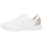 Kit Tênis Slip On Usaflex Básico Feminino + Par De Meia