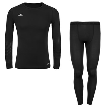 Kit Térmico Penalty Calça + Camisa Proteção UV50+ Masculino