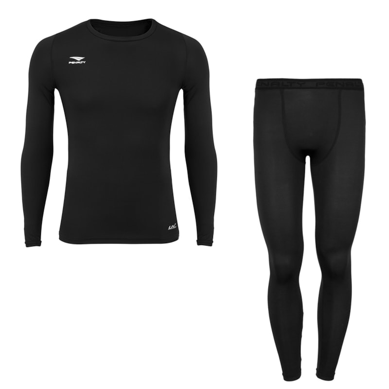Kit Térmico Penalty Calça + Camisa Proteção UV50+ Masculino Kit Térmico Penalty Calça + Camisa Proteção UV50+ Masculino