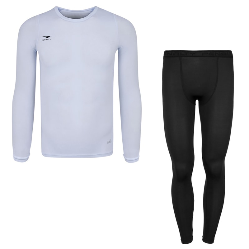 Kit Térmico Penalty Calça + Camisa Proteção UV50+ Masculino Kit Térmico Penalty Calça + Camisa Proteção UV50+ Masculino
