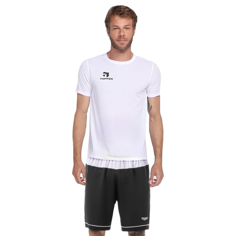 Kit Topper Camisa + Calção Futebol Road Masculino