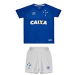 Kit Umbro Cruzeiro Oficial I 2018 Infantil