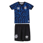 Kit Umbro Grêmio III 2021 Infantil