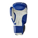 Luva de Boxe Acte Sports Premium - Azul e Branco