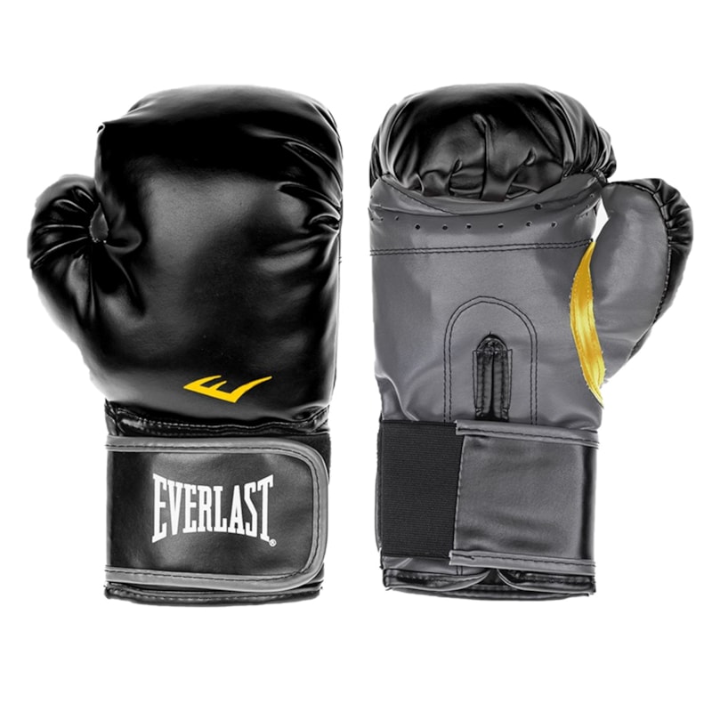 Luva de Boxe Everlast Treino Classic - Preto Luva de Boxe Everlast Treino Classic - Preto