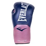 Luva de Boxe Everlast Treino Pro Style Elite V2 - Azul e Rosa