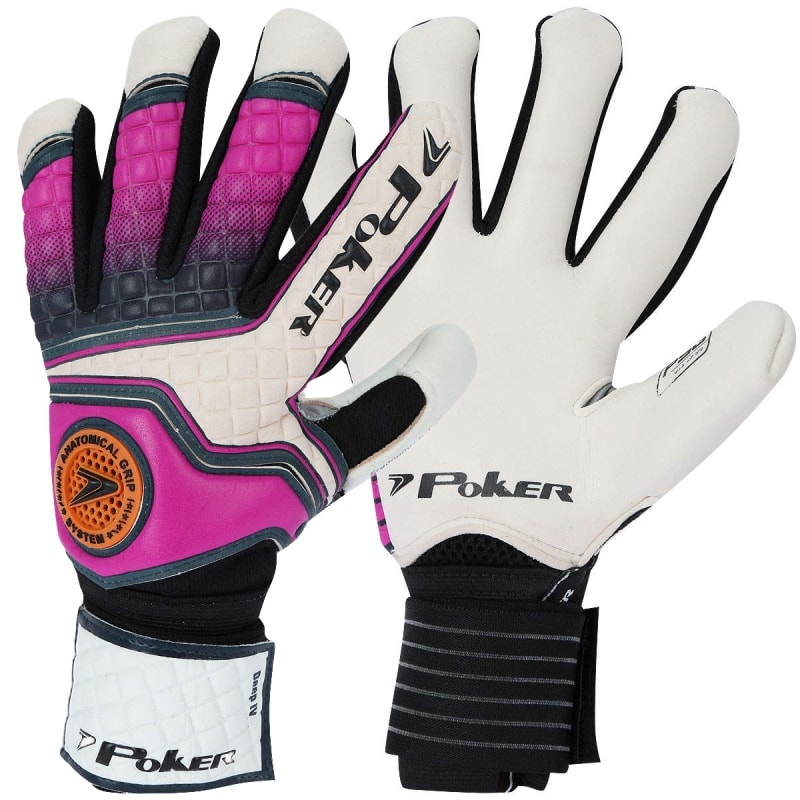 Luva de Goleiro Poker Profisisonal Deep 4 Pro Gold 1689 Luva de Goleiro Poker Profisisonal Deep 4 Pro Gold 1689