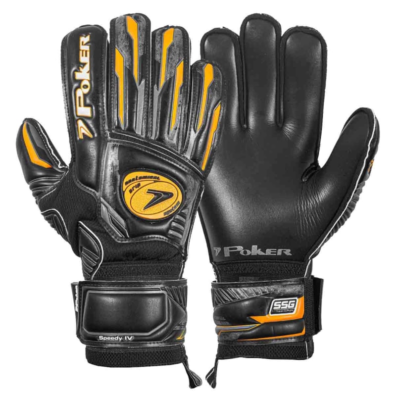 Luva de Goleiro Poker Speedy IV Profissional Luva de Goleiro Poker Speedy IV Profissional