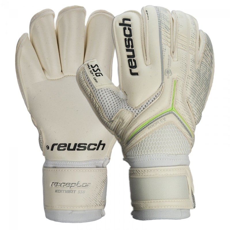 Luva Goleiro Reusch Receptor Kombat Ssg Profissional Rb012 Luva Goleiro Reusch Receptor Kombat Ssg Profissional Rb012