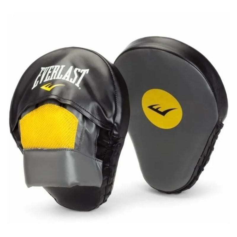 Manopla de Foco Everlast Curvada Mantis Punch - Preto Manopla de Foco Everlast Curvada Mantis Punch - Preto