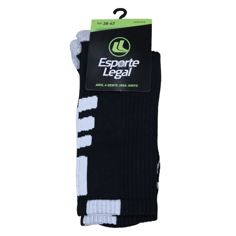 Meia Esporte Legal Esportiva Soccer Cano Alto Masculina Meia Esporte Legal Esportiva Soccer Cano Alto Masculina