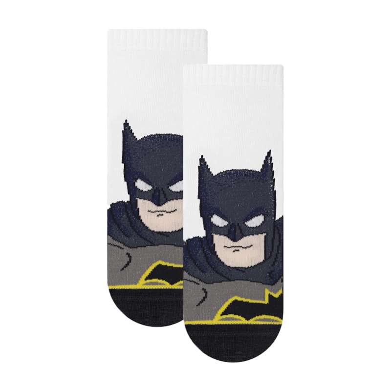 Meia Selene Liga da Justiça Batman Infantil Meia Selene Liga da Justiça Batman Infantil