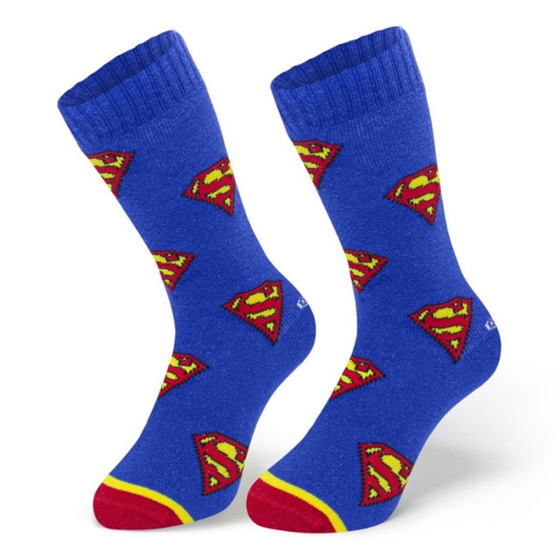 Meia Selene Liga da Justiça Superman Cano Longo Infantil Meia Selene Liga da Justiça Superman Cano Longo Infantil
