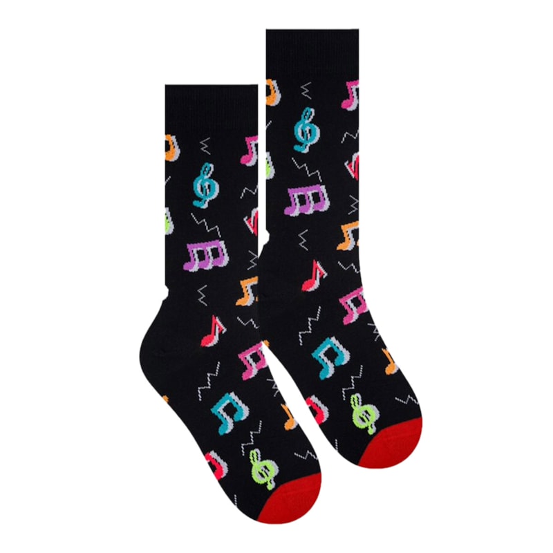 Meia Selene Street Música Cano Longo Feminina Meia Selene Street Música Cano Longo Feminina