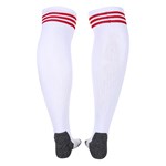 Meião Adidas Adi 21 - Branco e Vermelho