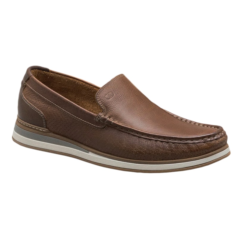 Mocassim Democrata Denim Flow Masculino - Conhaque Mocassim Democrata Denim Flow Masculino - Conhaque