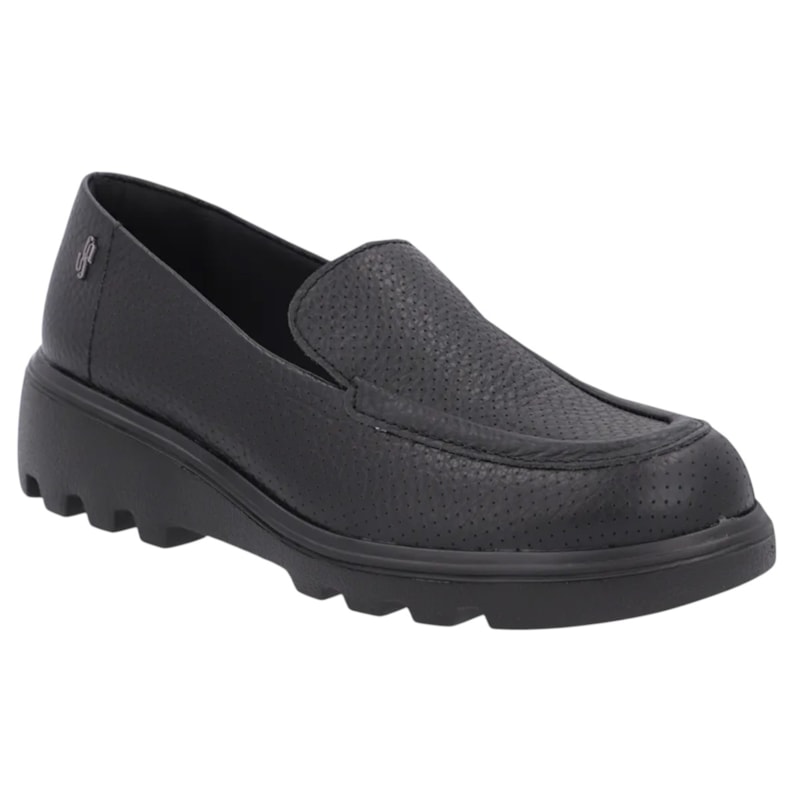 Mocassim Usaflex Loafer Em Couro Feminino