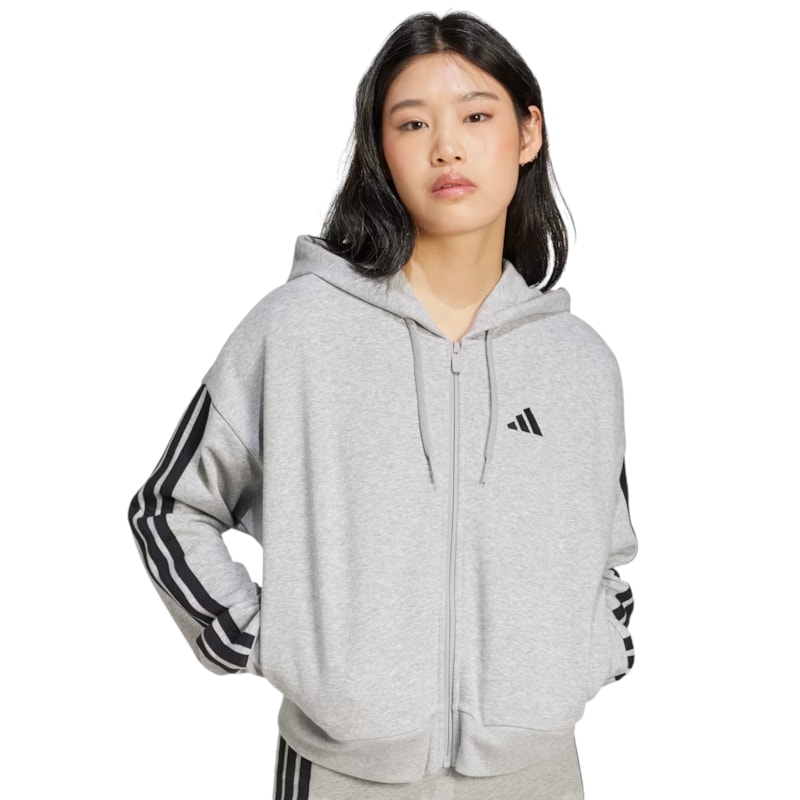 Moletom Adidas 3 Stripes Feminino