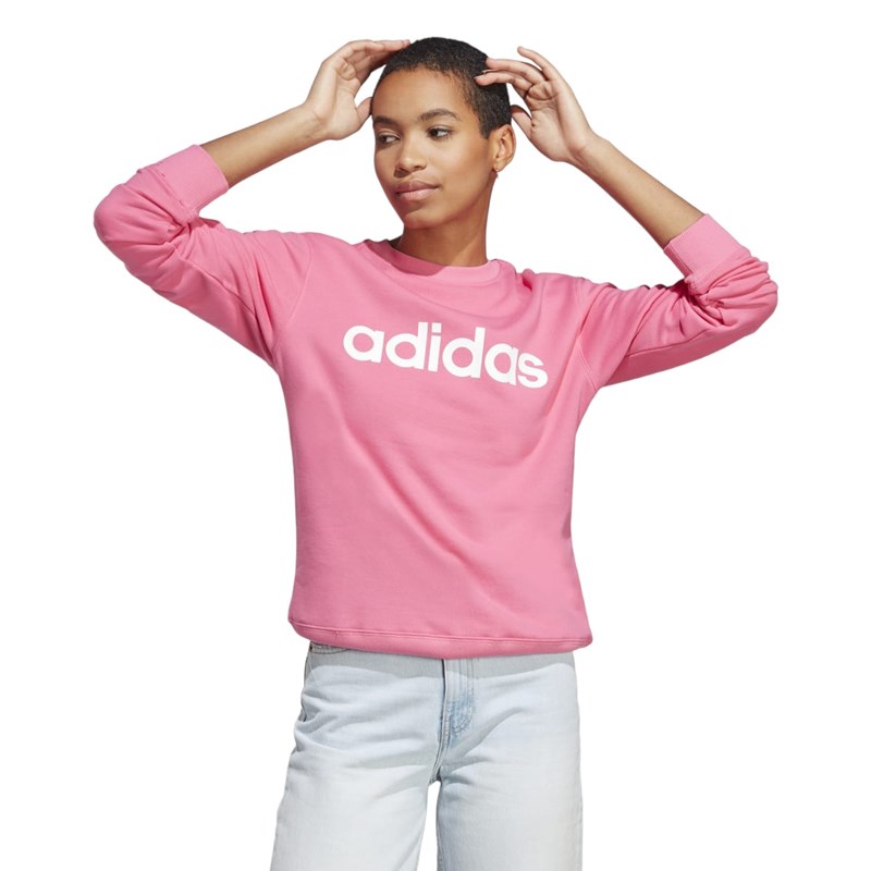 Moletom Adidas Essentials Linear Feminino - EsporteLegal