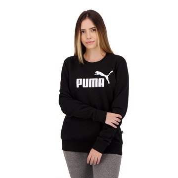 Moletom Puma Essentials Logo Crew Feminino
