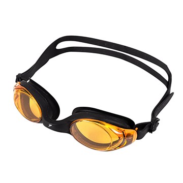Óculos de Natação Poker Myrtos Ultra - Preto e Laranja