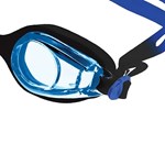 Óculos Natação Speedo Olimpic Junior - Preto e Azul