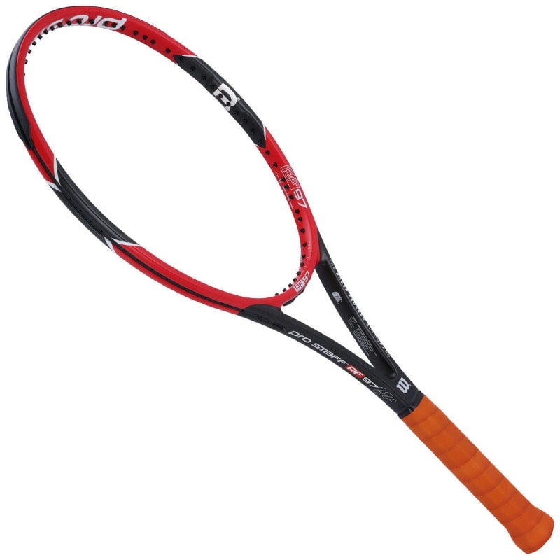 ラケット(硬式用) Wilson pro staff Roger Federer 97 Raquete de Tênis Wilson Pro Staff RF97 V13.0 Preta