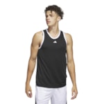 Regata Adidas Basketball 3-Stripes Masculina