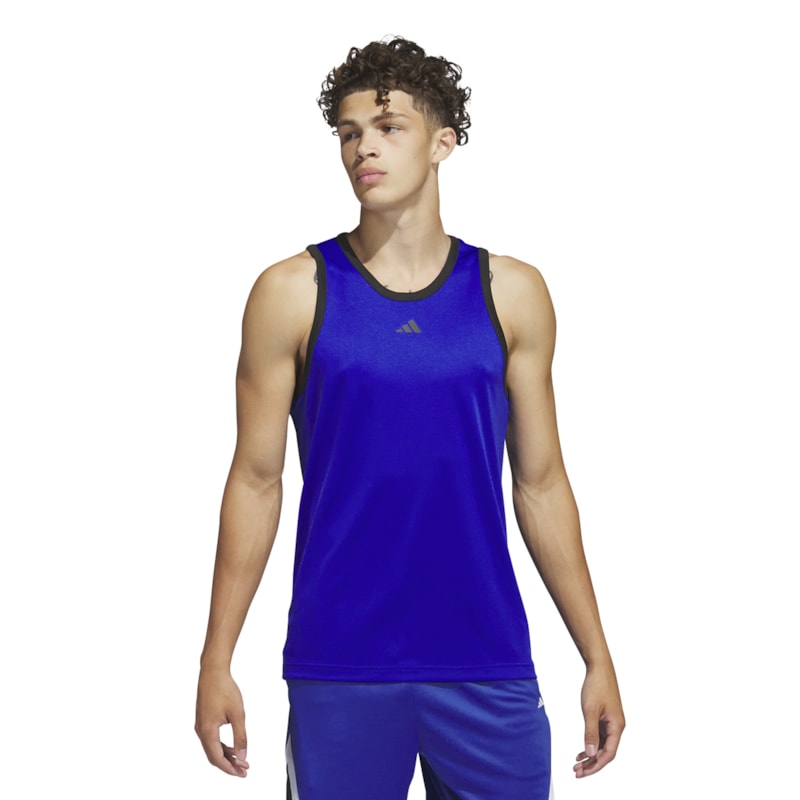 Regata Adidas Basketball 3-Stripes Masculina