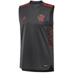 Regata Adidas Flamengo Treino 2021/22 Masculina - Grafite