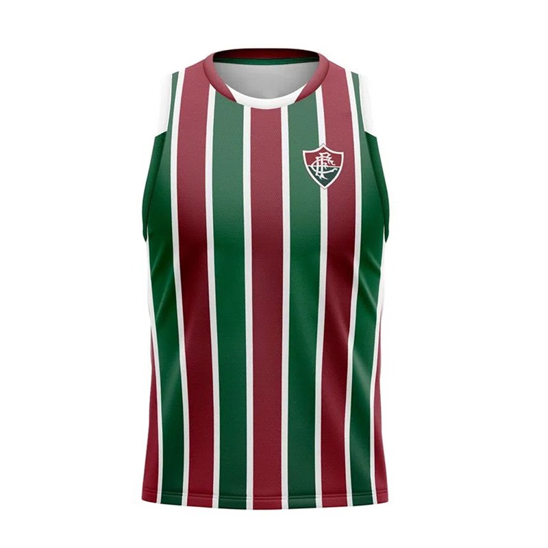 Regata Braziline Fluminense Vicious Masculina - Tricolor