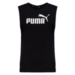 Regata Cavada Puma Essentials Logo Feminina - Preto