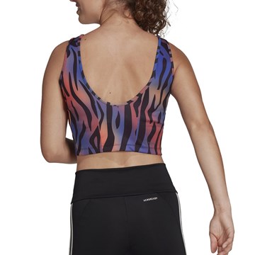 Regata Cropped Adidas Tiger Print Feminina