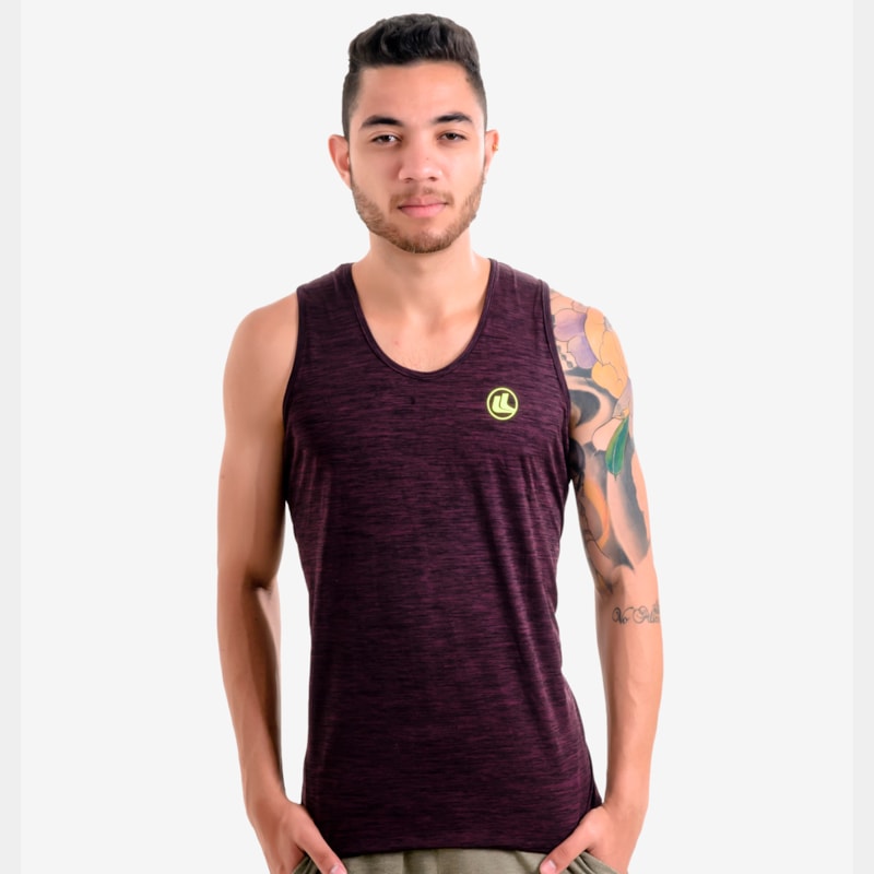 Regata Esporte Legal UV45 Poliamida Plank Masculina Regata Esporte Legal UV45 Poliamida Plank Masculina