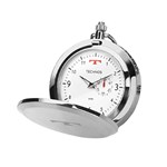 Relógio de Bolso Technos Classic Heritage Prata 1L45BA/1B