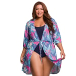 Saída De Praia Selene Verão Plus Size Feminina