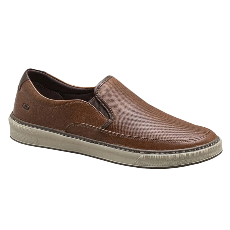 Sapatênis Democrata Denim Scott Masculino - Conhaque Tabaco Sapatênis Democrata Denim Scott Masculino - Conhaque Tabaco