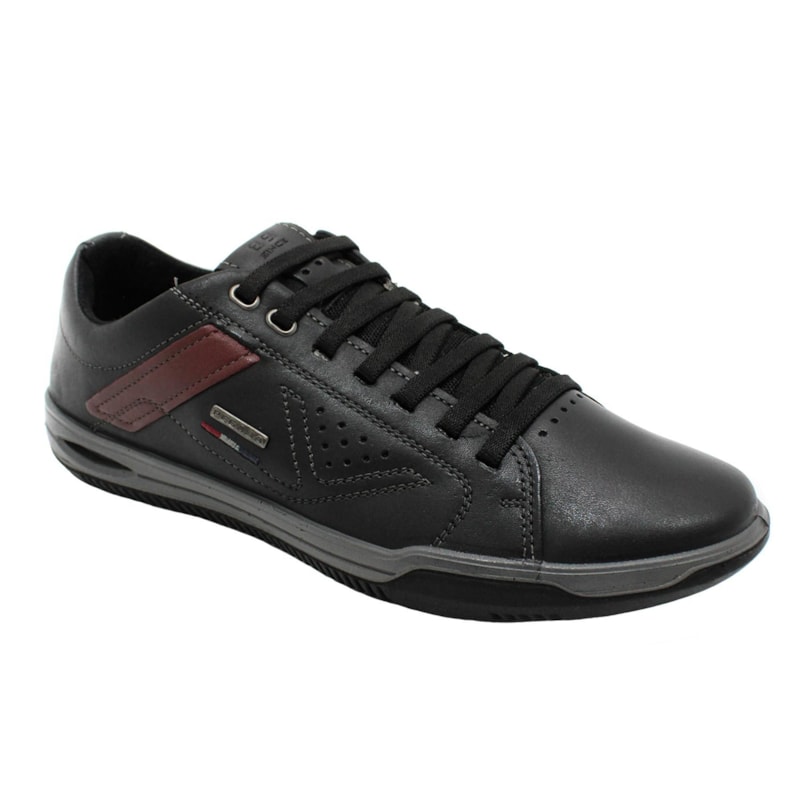 Sapatênis Pegada Preto 118107 Masculino Sapatênis Pegada Preto 118107 Masculino