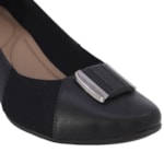 Scarpin Usaflex Joanete Salto Bloco Feminino