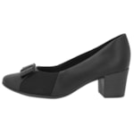 Scarpin Usaflex Salto Bloco Feminino