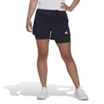 Short Adidas 2 Em 1 Made For Training Minimal Feminino