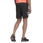 Short Adidas 2 em 1 Own The Run Masculino - Preto