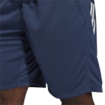 Short Adidas 3 Stripes 9 Inch Masculino - Marinho