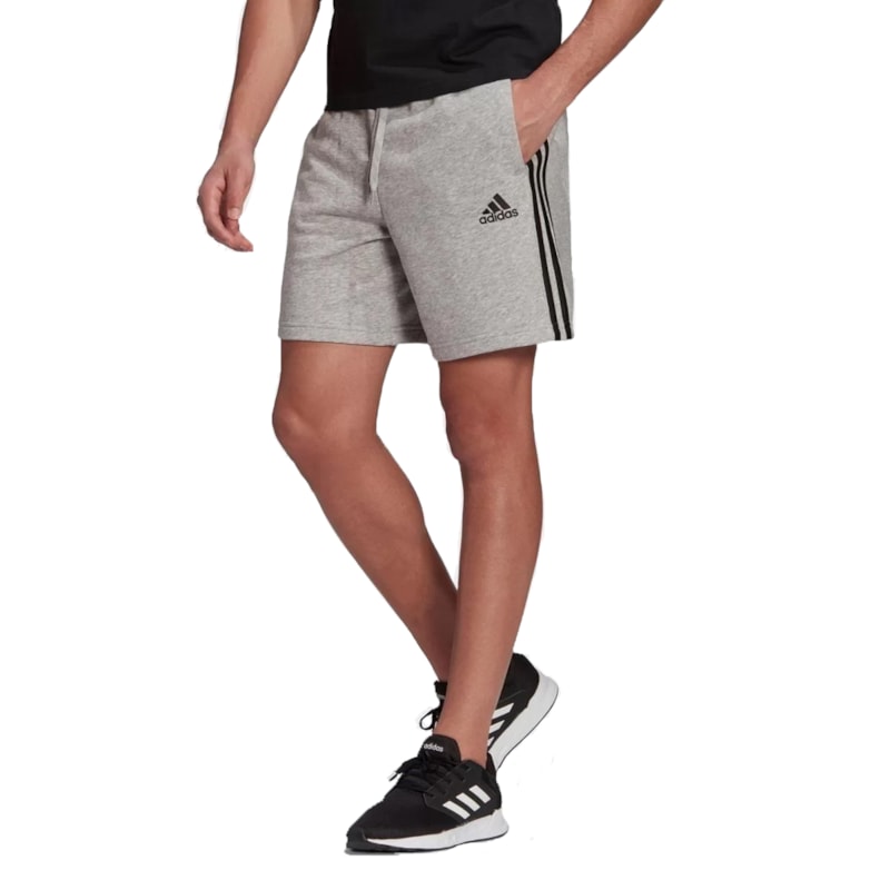 Short Adidas Essentials 3 Stripes Masculino