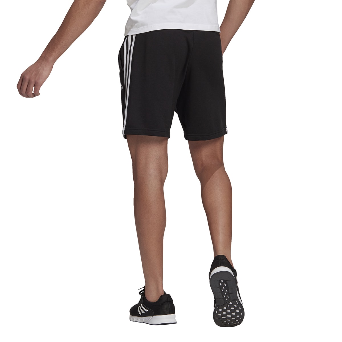 short adidas club 3 stripes masculino