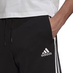 Short Adidas Essentials 3 Stripes Masculino - Preto