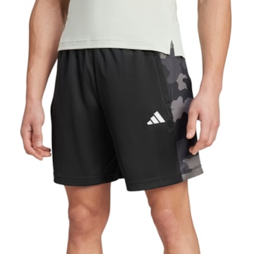 Short Adidas Treino Camuflado Masculino